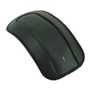 Rear Fender Bib Plain With Braided Edges Black For 11-13 FXS Softail Blackline; 12-17 FLS/S Softail Slim (NU)