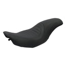 Tripper Fastback 2-Up One-Piece Seat Black For 97-07 FLHR