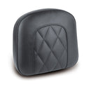 Oem Style Sissy Bar Pad Black Diamond - 9 x 9.5 Inch