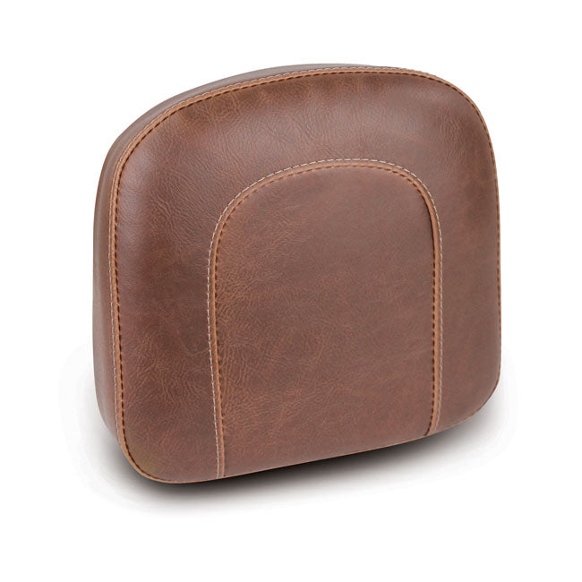 Oem Style Sissy Bar Pad Brown - 9 x 9.5 Inch