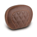 Setback Sissy Bar Pad Brown Diamond