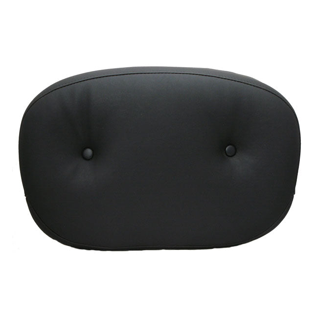 Sissy Bar Back Pad Black Regal - 14 x 9 Inch