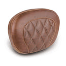 Sissy Bar Back Pad Brown Diamond