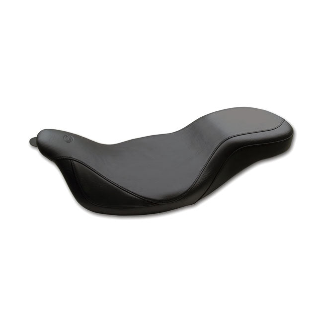 Super Tripper Seat Black Classic Black For 08-21 Touring