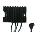 2 Pin Male Voltage Regulator / Rectifier Black - 22 AMP