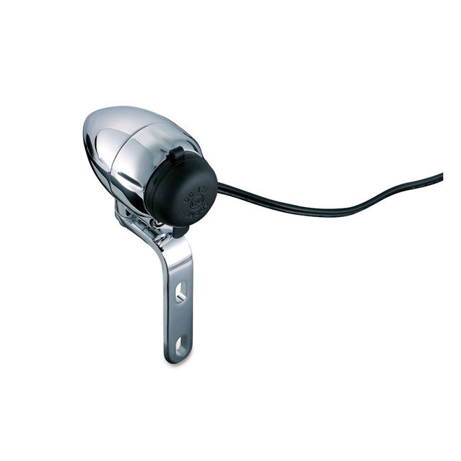 Handlebar USB Charger / Power Point Chrome