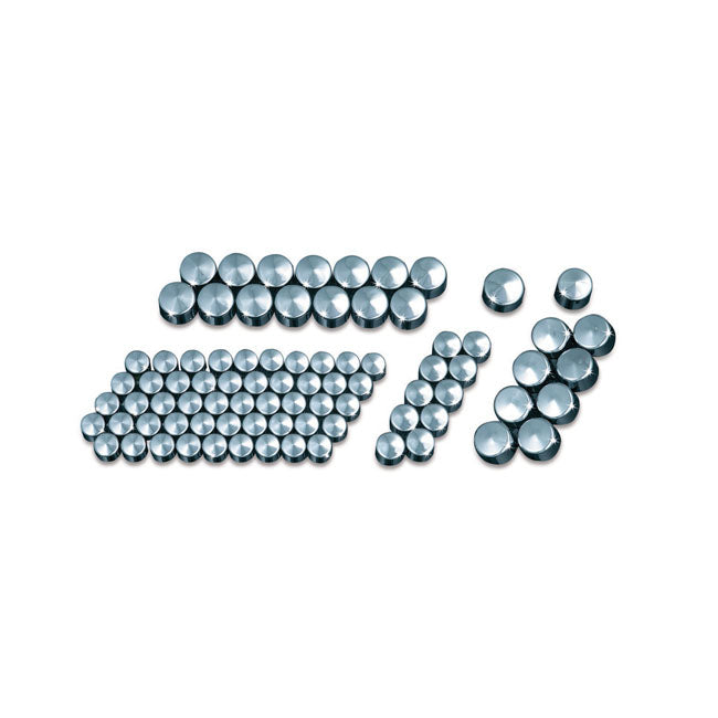 Kool Kaps Bolt Cover Engine Kit Chrome