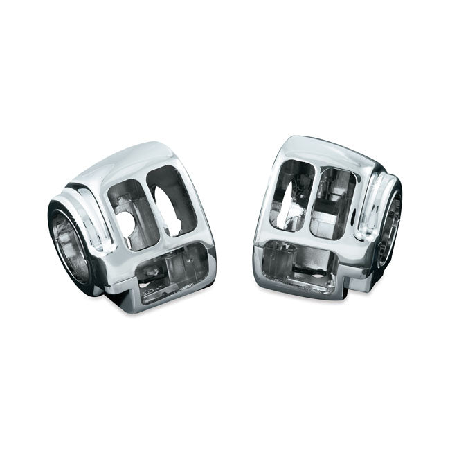 Switch Housing Set Chrome For 11-21 Softail