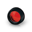 Deep Dish Bezel Gloss Black / Red Lenses