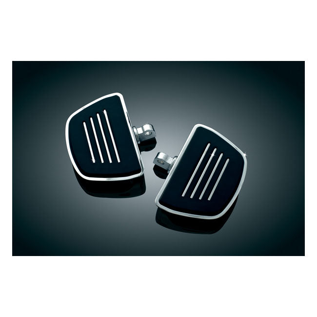 Premium Mini Floorboard Set Chrome For All Traditional H-D Male Mount