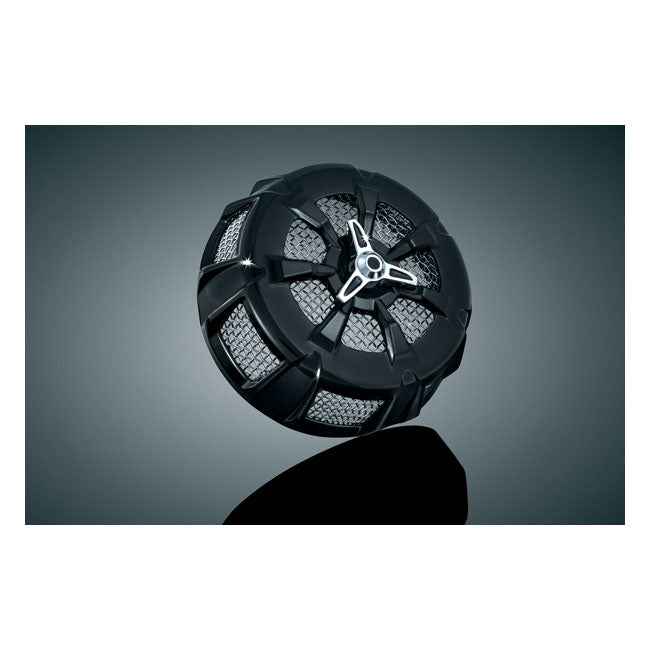 Alley Cat Air Cleaner Cover Black / Chrome