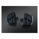 Kinetic Mini Floorboard Set Gloss Black For All Traditional H-D Male Mount