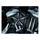 Hi-Five Mach 2 Air Cleaner Kit Black / Chrome For 07-22 XL Excl. XR1200