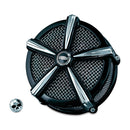 Hi-Five Mach 2 Air Cleaner No Hardware Black / Chrome