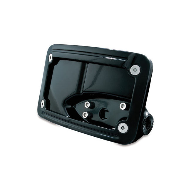 Horizontal Curved License Plate Holder