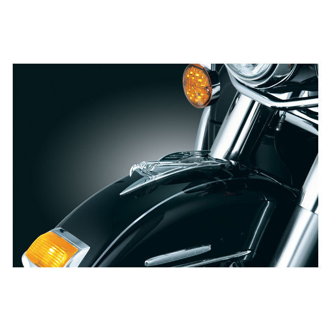 Deco Eagle Front Fender Ornament Chrome