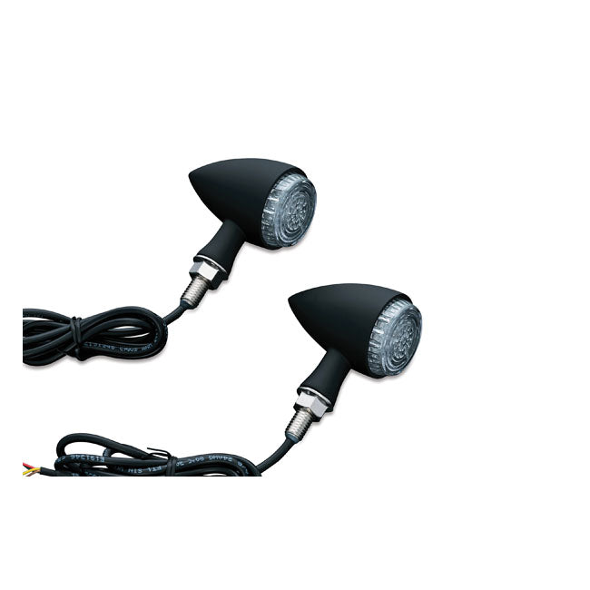 Torpedo Turn Signals ECE Matt Black