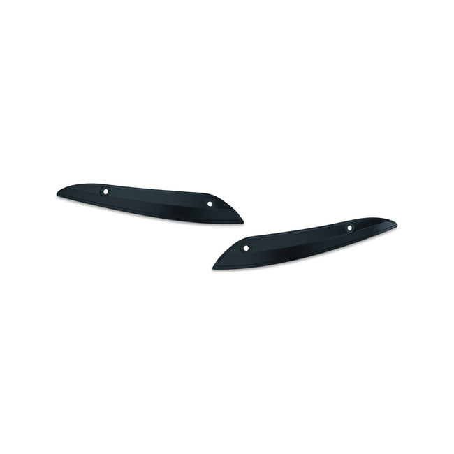 Windshield Side Trims Black