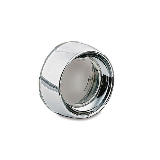 Deep Dish Bezel Chrome / Smoke Lenses