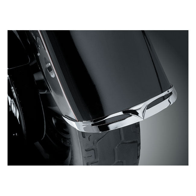 Fatboy Front Fender Tip Leading Edge Chrome