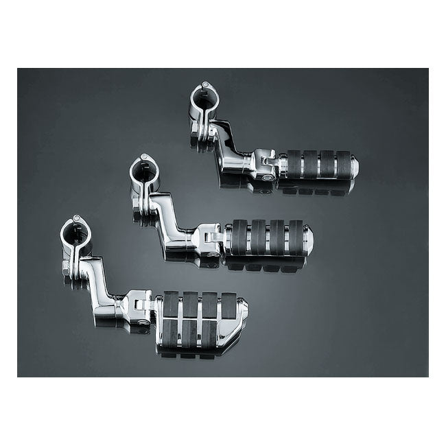 Offset Highway Pegs Small ISO-Pegs Chrome