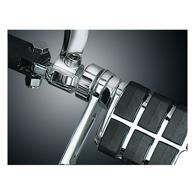 Footpeg Extenders Chrome - 1 1/2 Inch
