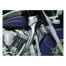 Flt Deluxe Frame Neck Cover Kit Chrome