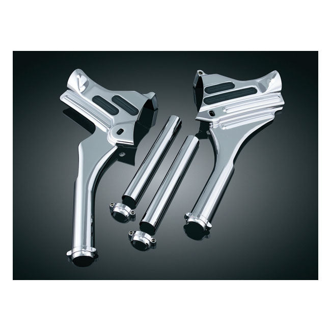 Frame Neck Cover Deluxe Chrome For 95-07 FLT MODELS NU