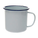 Mug Enamel White / Navy