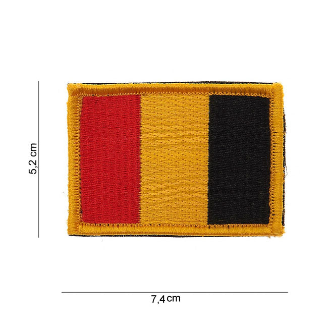 Flag Belgium With Velcro Patch