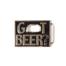 Beer With Bottle Opener Buckle
