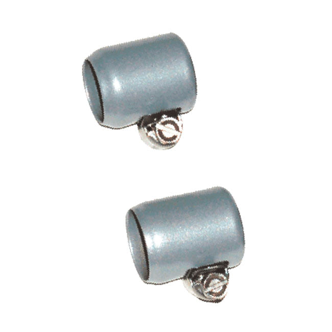 Oil Line Hose Clamps Silver - 1/4 & 5/16 Inch ID