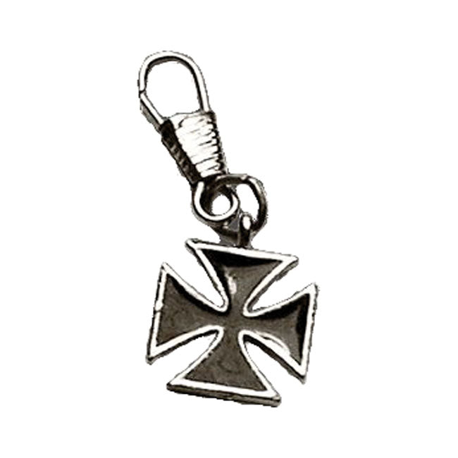 Chopper Cross Zipper Pull