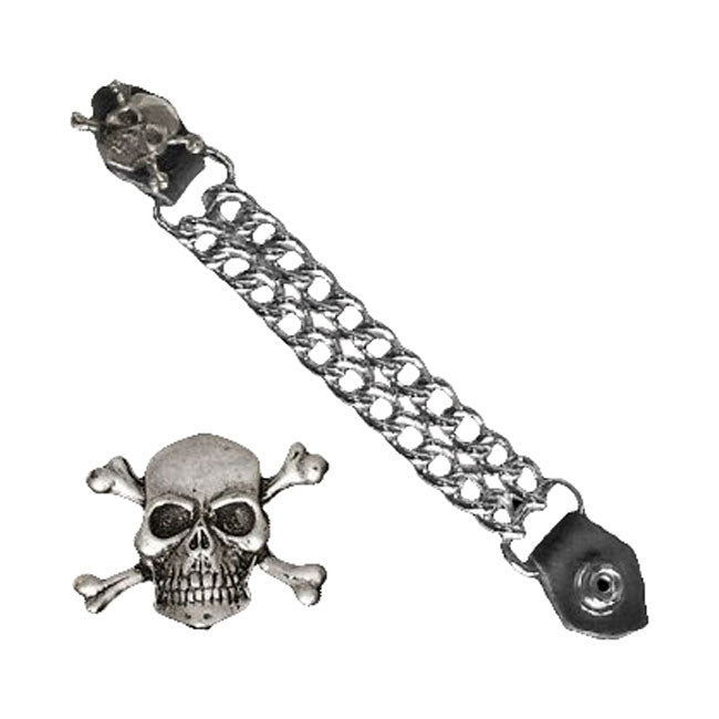 Skull & Crossbones Vest Extender