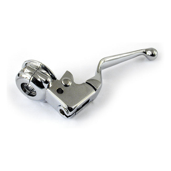 Clutch Lever Assembly Chrome For 96-06 Softail, Dyna