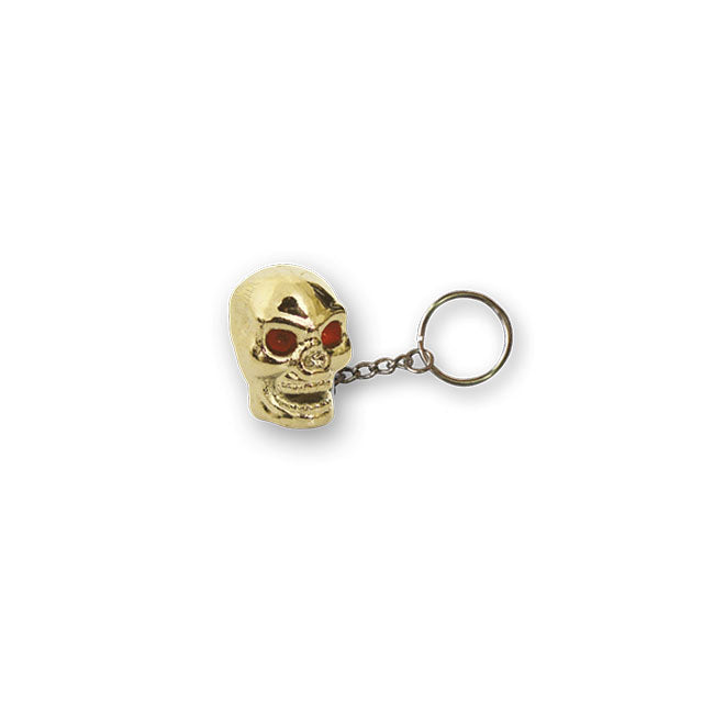 Skull Key Chain Gold