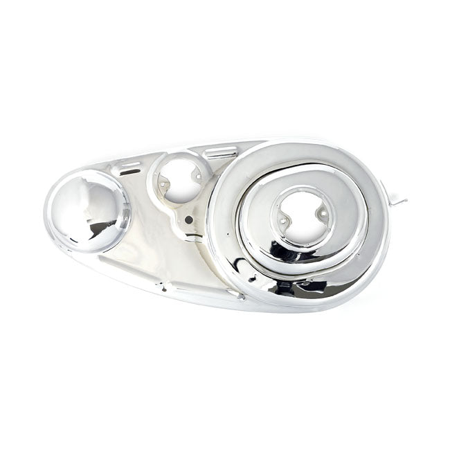 Outer Primary Cover Chrome For 32-73 45" SV NU Oem Style Kickstart