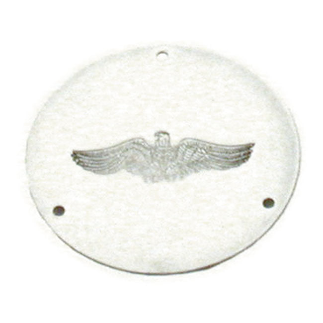 Derby Cover Eagle Embossed With Aluminium Primary For 65-98 B.T. NU