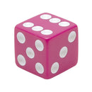 Valve Stem Caps Dice Purple