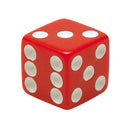 Valve Stem Caps Dice Red