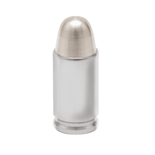 Valve Stem Caps Bullet Silver