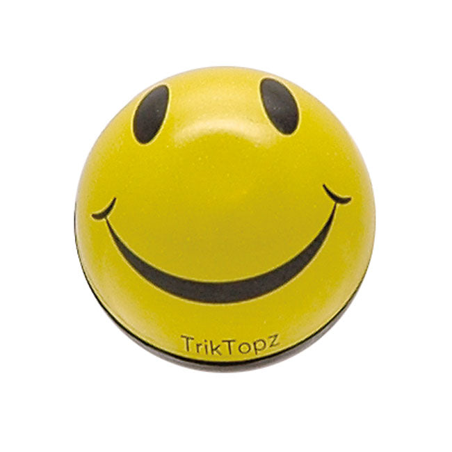 Valve Stem Caps Smiley Yellow