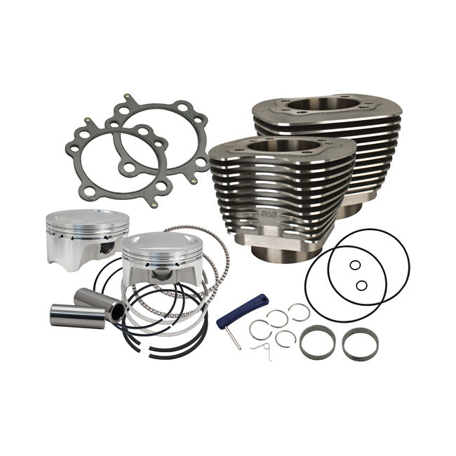 88" To 100" Conversion Cylinder & Piston Kit Black