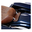 Mini Fender Bib Plain With Braided Edges Brown For 00-03 FLSTS; 06-07 FLSTSC; 07-17 FLSTC; 05-17 FLSTN; 97-21 FLT/Touring