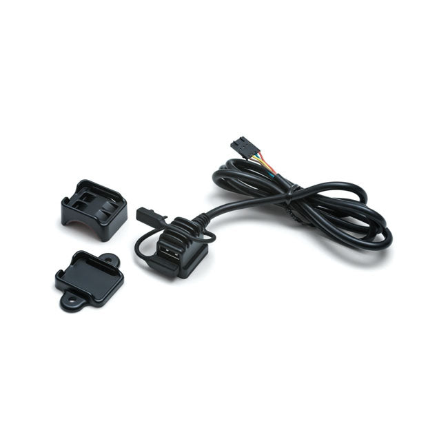 Handlebar USB Charger / Power Point Black