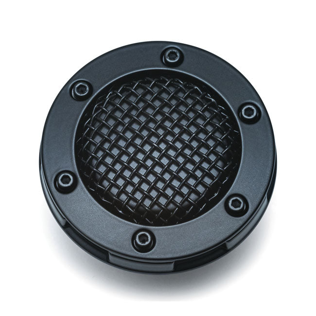 Mesh Gas Cap Satin Black