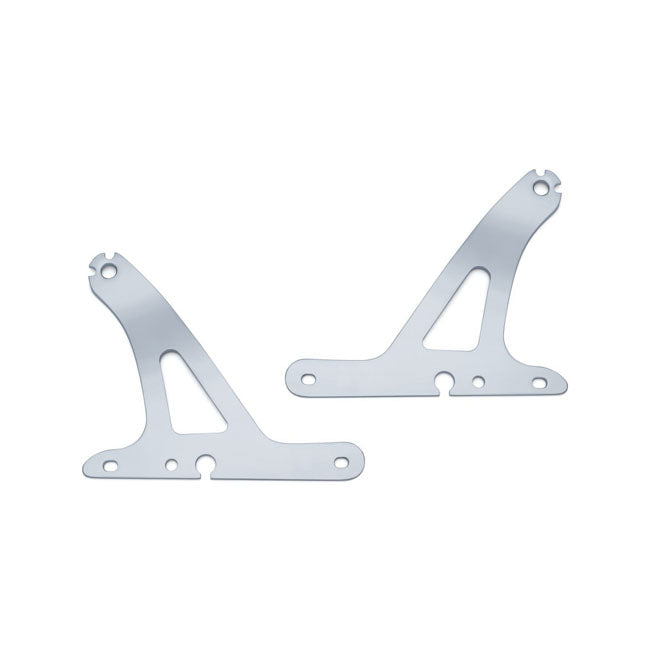 Mount Brackets For Multi-Purpose Backrest Chrome For 04-21 XL Excl. 14-19 XL1200T