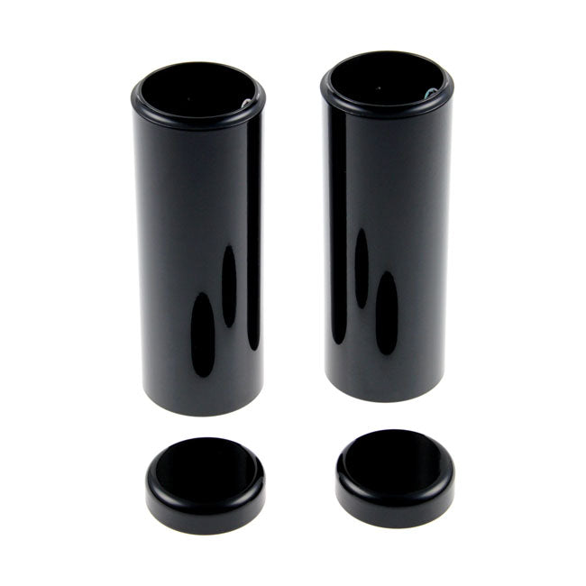 4 Pieces Fork Tube Cover Kit Gloss Black For 16-20 XL1200X Forty Eight