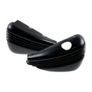 Bobber Side Cover Set Gloss Black For 04-13 XL NU