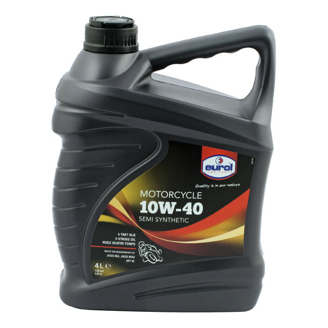 Semi-Synthetic Motor Oil 10W40 SG Jaso-MA - 4 Liters